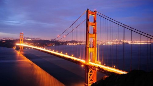 1. San Francisco serta Jembatan Golden Gate